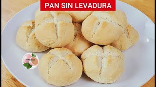 PAN SIN LEVADURA con 2 INGREDIENTES receta facil [upl. by Gnouc]