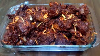 Radhuni Ready Mix Kala Bhuna Meat Recipe with Kalabhuna Spices  S I Kitchen [upl. by Ahsiniuq571]