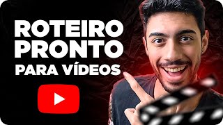 PASSO A PASSO Como Fazer roteiros para vídeos no Youtube SIMPLES E RÁPIDO [upl. by Nolyag]