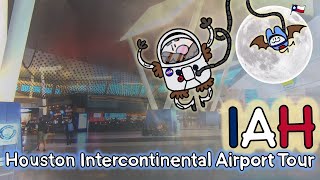 Getting Around Houston Intercontinental Airport  Complete HD Airport Tour [upl. by Enehpets]