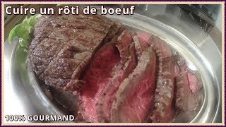 Rôti de boeuf  préparation et cuisson [upl. by Coffin746]