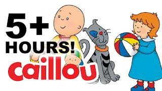 Caillou  5 Hour Long Full Episodes Compilation  Cartoon for Kids [upl. by Ahseihs]