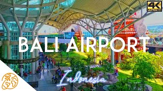 Bali Airport Ngurah Rai Denpasar Tour 4k [upl. by Pricilla561]