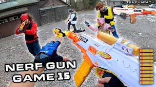 NERF GUN GAME 150  Nerf First Person Shooter [upl. by Lotte]