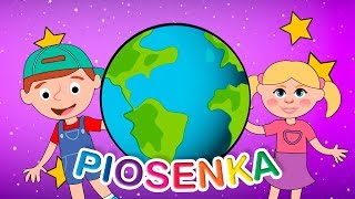 🌍 ZIEMIA WYSPA ZIELONA 🌍  Piosenka Dla Dzieci  PiesioTv 🐾 [upl. by Angelica557]