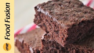 Chocolate Brownie Recipe By Food Fusion [upl. by Carlos140]