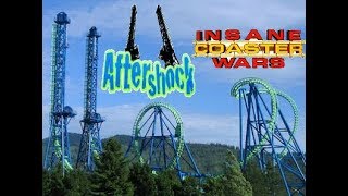 Aftershock At Silverwood Theme Park [upl. by Raddy]