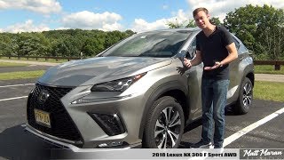 Review 2018 Lexus NX 300 F Sport AWD [upl. by Dorran335]