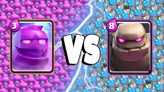 ELIXIR GOLEM VS GOLEM 2024  Clash Royale Challenge [upl. by Rog]