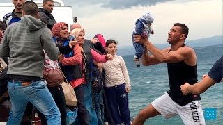 Desperate Journey Europes Refugee Crisis [upl. by Vanessa422]