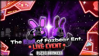 The END of Fazbear Ent Live Event [upl. by Nimad]