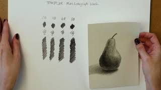 Review Staedtler Mars Lumograph BLACK Pencils [upl. by Greenwell]