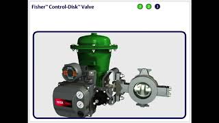 Fisher ControlDisk Rotary Valve and Its Control Range Advantages [upl. by Gilpin861]