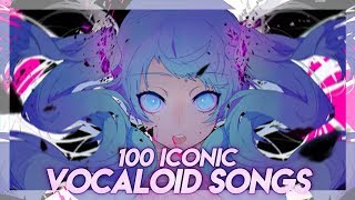 100 Iconic VOCALOID Songs That Every Fan Should Know [upl. by Llovera]