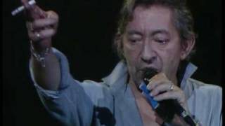 Serge Gainsbourg  Gloomy Sunday  live Zenith 1988 [upl. by Llesig]