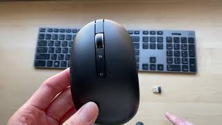 Dell KM 717 wireless keyboard and mouse review [upl. by Norda]