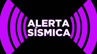 ALERTA SÍSMICA VERSIÓN 2 VOZ DE MUJER  MÉXICO 2020 [upl. by Hermina]