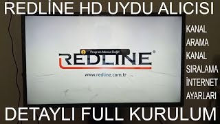 Redline uydu kanal yükleme ve uydu ayarları detaylı anlatım redline redlineuydu redlinesatellite [upl. by Ennove]