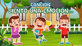 CANCIÓN SIENTO UNA EMOCIÓN  CANCIÓN DE LAS EMOCIONES  Aprendiendo en Familia [upl. by Nolahc]