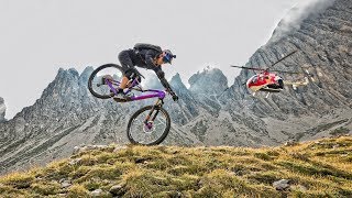 Riding down the Dolomites  Fabio Wibmer [upl. by Akcebar]