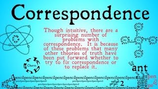 The Correspondence Theory of Truth [upl. by Nasus]