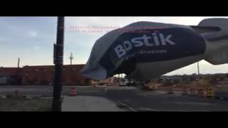 20160520 Advertising Blimp Crash  Philadelphia Pa [upl. by Sokim]