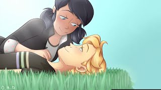 Marinette x Adrien in Future Miraculous Ladybug Comic Dub [upl. by Aztiraj]