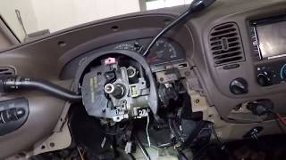 19972003 F150 Expedition Steering Column Removal and Replace [upl. by Dhumma]