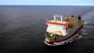 Boskalis capabilities Fallpipe vessel [upl. by Olonam]