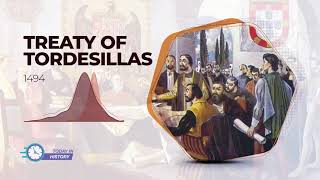 Today in History  Jun 7  Treaty of Tordesillas 1494 [upl. by Kenway]