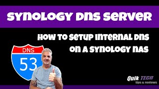 How To Setup Internal DNS On A Synology NAS [upl. by Eiramit385]