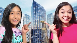 NEW YORK LUXURY APARTMENT TOUR  KAYCEE amp RACHEL in WONDERLAND FAMILY [upl. by Adelle]