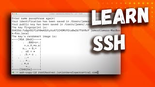 Learn SSH In 6 Minutes  Beginners Guide to SSH Tutorial [upl. by Jena335]