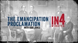 The Emancipation Proclamation The Civil War in Four Minutes [upl. by Nnairrehs]