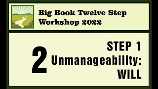 02  Step 1 • Unmanageability WILL [upl. by Shandra]