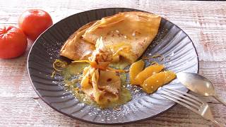 How To Make Crêpes Suzette  and Crêpes Flambées   part 2 [upl. by Annaed663]