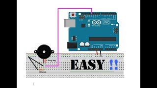 How to connect A buzzer to Arduino [upl. by Noiztneb536]