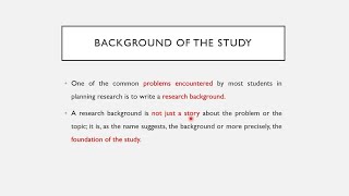 Sida loo qoro Research Background [upl. by Noryt]