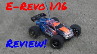 Traxxas ERevo 116 Brushed Review  Big Power In A Small Package [upl. by Epoh534]