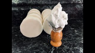 DIY Shaving Soap recipe in description [upl. by Ueihtam]