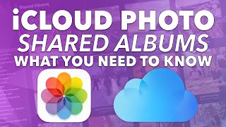 iCloud Photo SHARED ALBUMS  GET STARTED with sharing photos with ANYONE on ANY DEVICE [upl. by Georges]