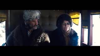 The Hateful Eight  Daisy Domergue And John Ruth Funiest Scene [upl. by Suhcnip358]