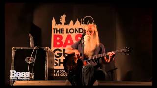 Lee Sklar live at the London Bass Guitar Show 2014 [upl. by Akehsal]