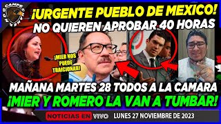 AYUDA URGENTE ¡PAN Y MIER NO QUIEREN PASAR LAS 40 HORAS MAÑANA TODOS A LA CAMARA 11 AM [upl. by Driscoll]