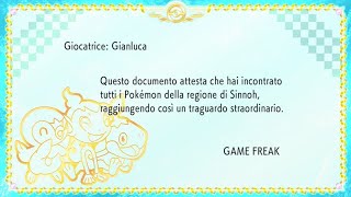 Pokédex  Pokémon Diamante Lucente [upl. by Nolyd]