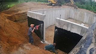 Installing a Precast Bulkhead [upl. by Stephi]