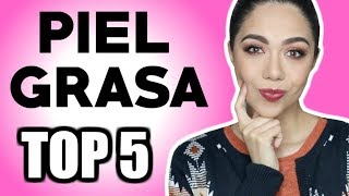 TOP 5 CREMAS Y GELES HIDRATANTES PARA PIEL GRASA  MARIEBELLE COSMETICS [upl. by Tham]