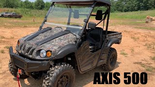 Axis 500 UTV 4X4 From Lowes [upl. by Leachim]