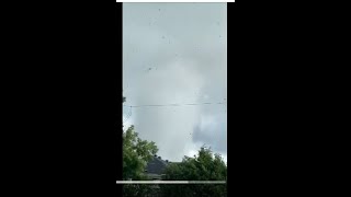 Mascouche QC Tornado Causing Damage [upl. by Nnahgiel]