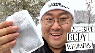 How to Stay Warm Outside with Adhesive Body Warmers [upl. by Ahscrop529]